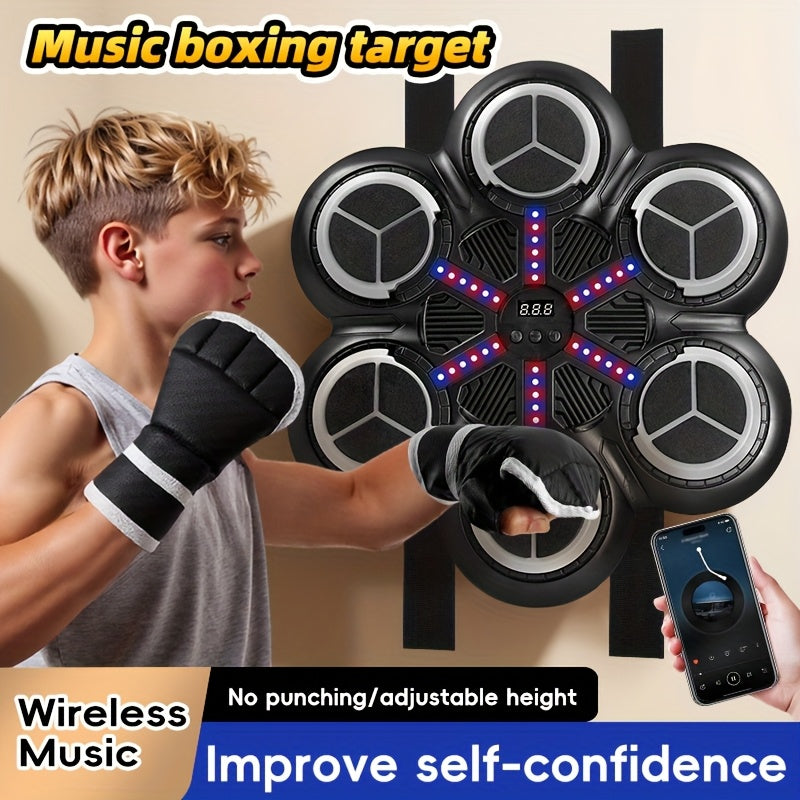 6-Key Music Boxing Wall Target for Home Training - Image 2