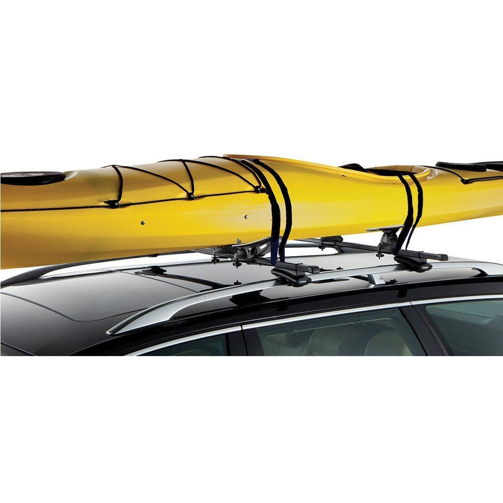 Dorsal Tie Down Straps for Roof Rack Pads Crossbars - Pack of 2 holds Surfboards Kayaks Canoes Paddleboards - Image 4