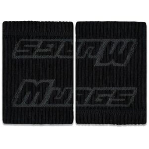 Wristbands - Black and Grey (Pair)