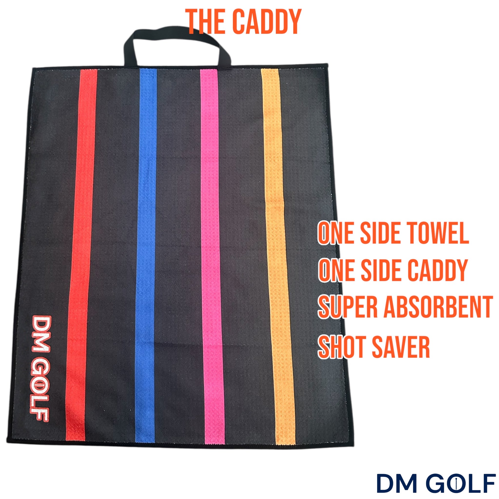 The Caddy Towel-Part towel. Part cheat sheet. Fully essential.Premium waffle microfiber – Not your average rag. - Image 5