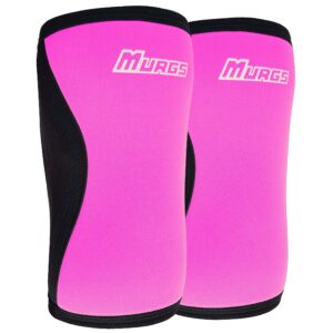 V2 7mm Knee Sleeves - Pink (Pair)