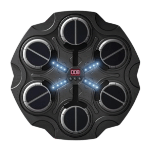 Wall-Mounted Smart Boxing Game with LED & Gloves