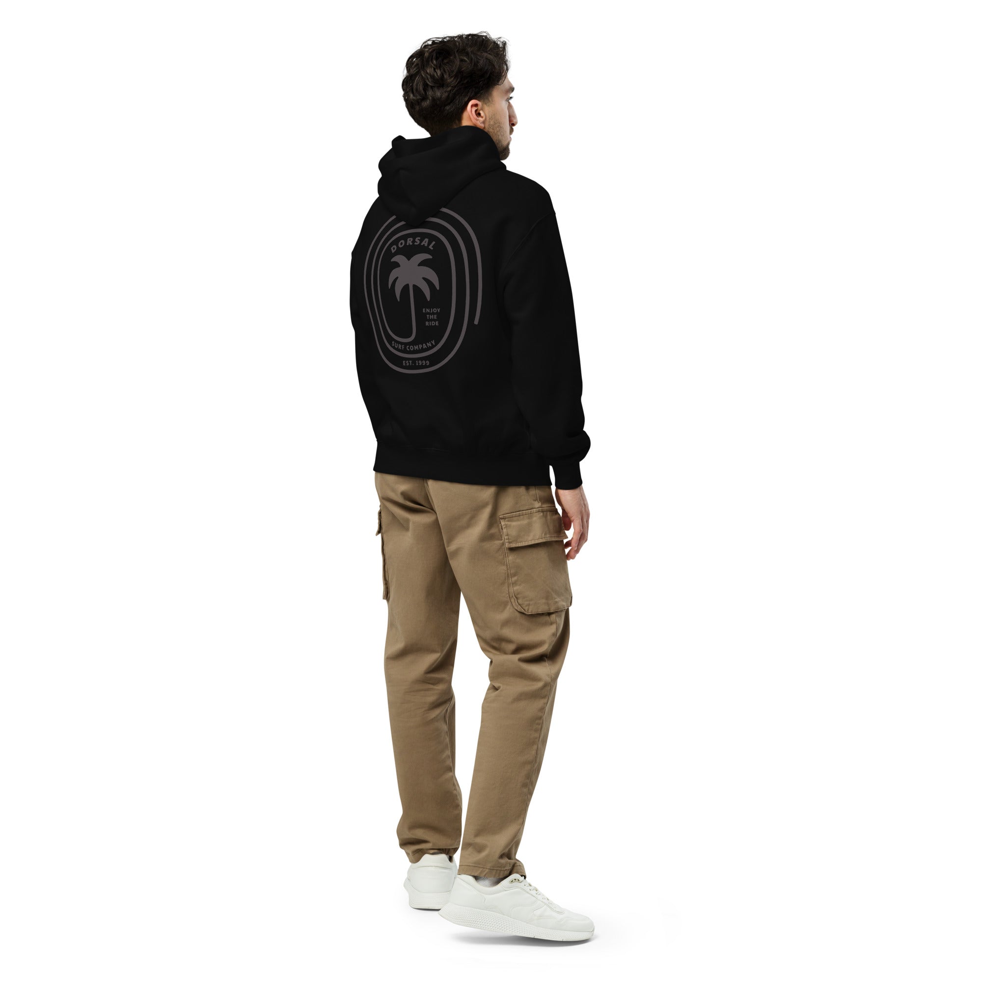 DORSAL Palm Non-Fade Unisex Pull Over Hoodie - Image 4