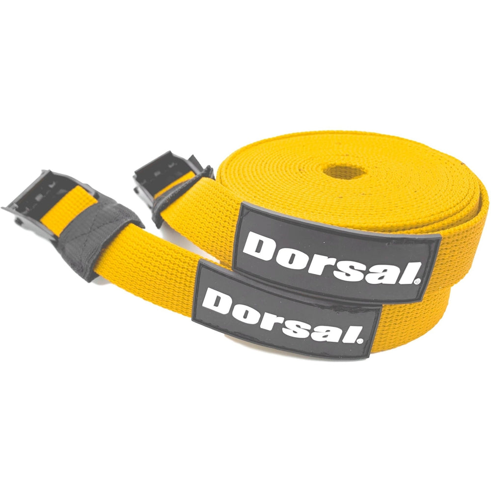 Dorsal Tie Down Straps for Roof Rack Pads Crossbars - Pack of 2 holds Surfboards Kayaks Canoes Paddleboards - Image 10